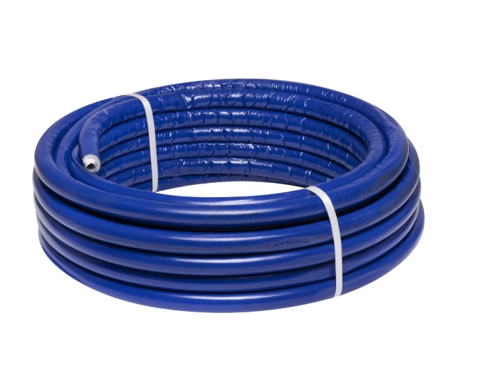 Tubo Multistrato Isolato D.20 x 16 x 2 all 0,2 Blue PE-RT Isoclima ROTOLO 50 ML.