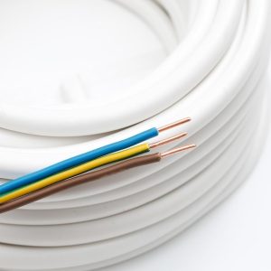 CAVO 3X1,5 GOMMATO BIANCO VENDITA A ML.