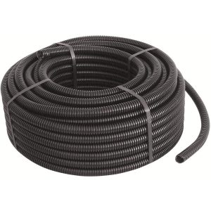 TUBO CORRUGATO GEWISS NERO Ø 32 mm MATASSA 25 ML.