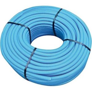 TUBO CORRUGATO GEWISS AZZURRO Ø 25 mm MATASSA 50 ML.