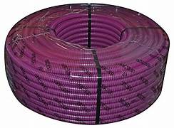 TUBO CORRUGATO GEWISS VIOLA Ø 20 mm MATASSA 100 ML.