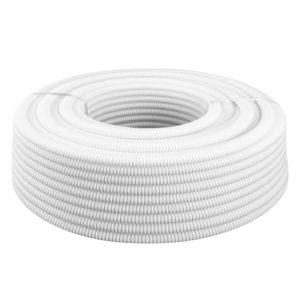 TUBO CORRUGATO GEWISS BIANCO Ø 25 mm MATASSA 50 ML.