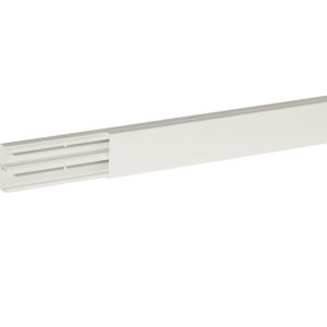 CANALINA 40 X 17  CON SEPARATORE A 2 SCOMPARTI BARRA DA 2 MT.