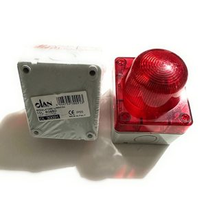 SEGNALATORI LUMINOSI ROSSI IP55 E14 *OLA